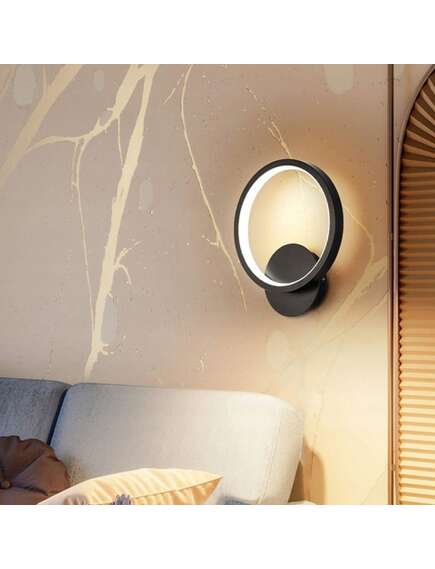 Toolight KINKIET ŚCIENNY LED LHJ081-W Czarny, 3 image