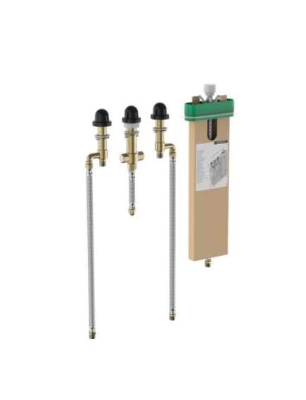 Hansgrohe basic set for 4 hole rim mounted bath mixer