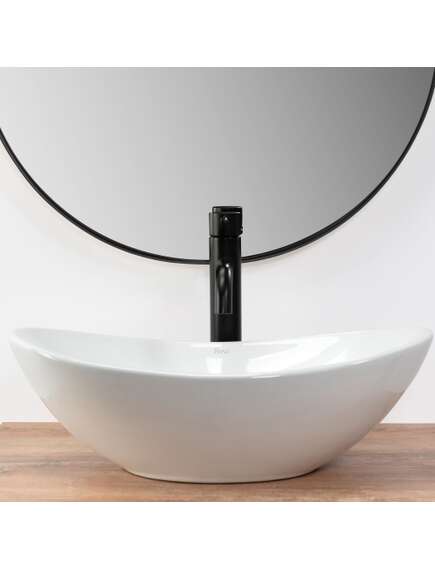 Rea Sanitary Umywalka Nablatowa REA Royal Mini Biała, 4 image