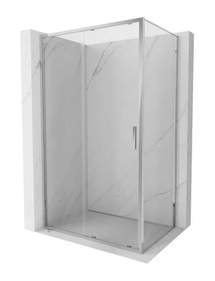 Mexen Exo kabina prysznicowa rozsuwana 140 x 70 cm, transparent, chrom - 8151-140-070-01-00