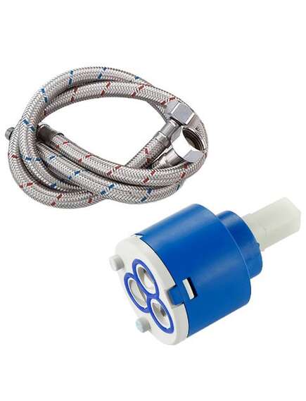 Rea Sanitary Bateria Umywalkowa REA ARGUS Czarna Niska, изображение 5