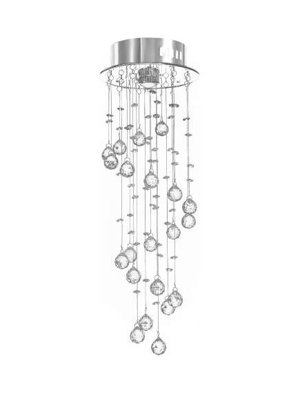 Toolight LAMPA KRYSZTAŁOWA PLAFON APP779-3C