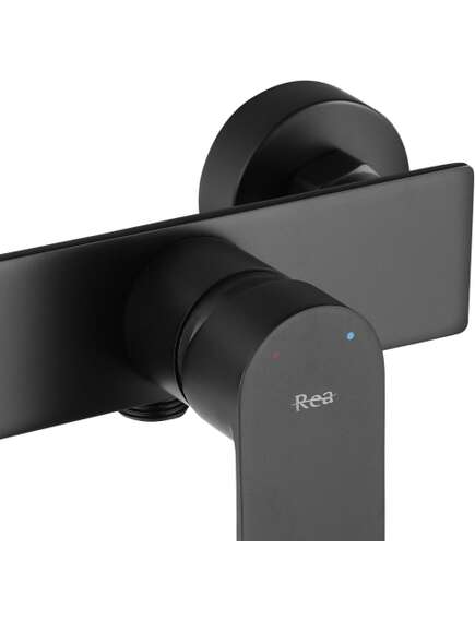 Rea Sanitary Bateria prysznicowa ze słuchawką REA URBAN czarna, 3 image