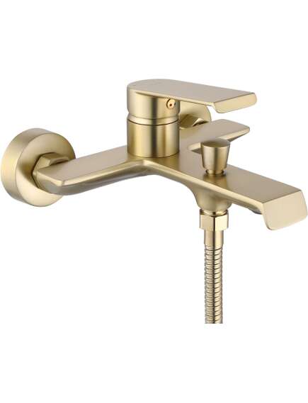 Rea Sanitary Bateria wannowa REA Hass Złota Szczotkowana, 2 image