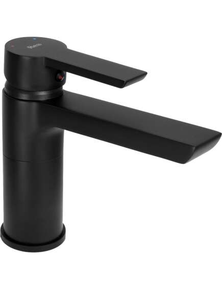 Rea Sanitary Bateria Umywalkowa REA ARGUS Czarna Niska, изображение 3