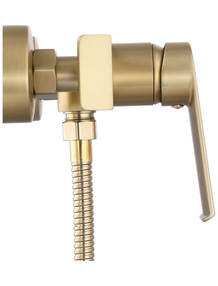 Rea Sanitary Bateria prysznicowa REA Hass Złota Szczotkowana, изображение 3