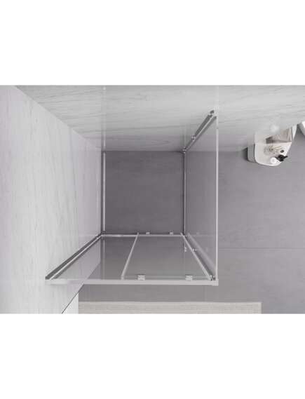 Mexen Exo kabina prysznicowa rozsuwana 90 x 90 cm, transparent, chrom - 8151-090-090-01-00, 5 image