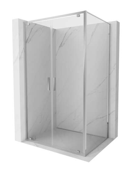 Mexen Exo kabina prysznicowa uchylna 70 x 90 cm, transparent, chrom - 8182-070-090-01-00