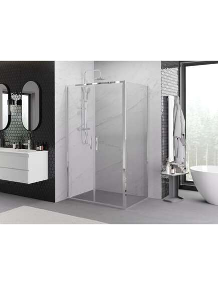 Mexen Exo kabina prysznicowa uchylna 70 x 90 cm, transparent, chrom - 814-070-090-01-00, изображение 2