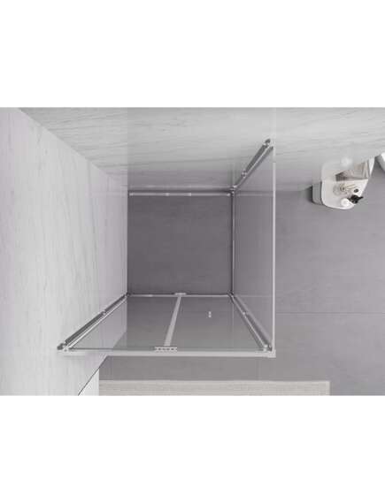 Mexen Exo kabina prysznicowa składana 90 x 90 cm, transparent, chrom - 816-090-090-01-00, 5 image