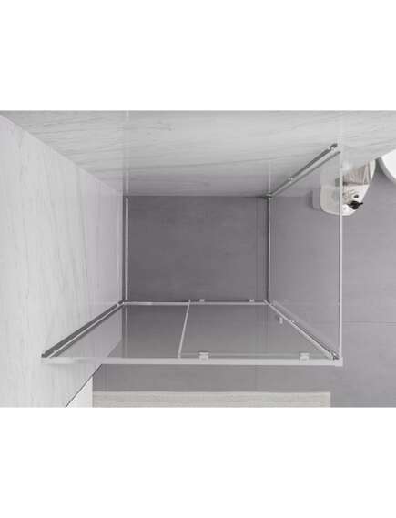 Mexen Exo kabina prysznicowa rozsuwana 145 x 95 cm, transparent, chrom - 8151-145-095-01-00, 5 image