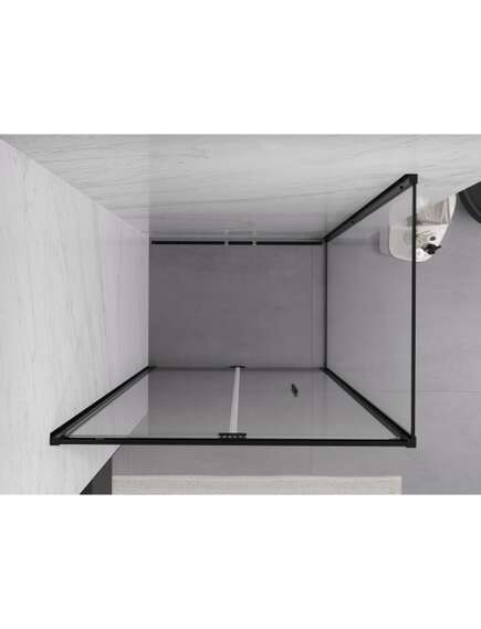 Mexen Exo kabina prysznicowa składana 95 x 80 cm, transparent, czarna - 816-095-080-70-00, изображение 5