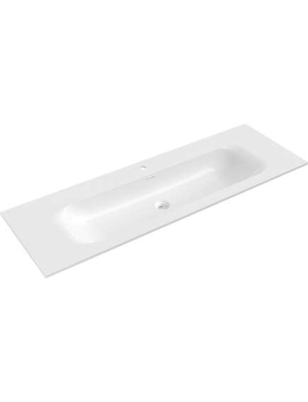 Mexen Vela umywalka wpuszczana w blat 141 x 46,5 cm, biała połysk - 25231400
