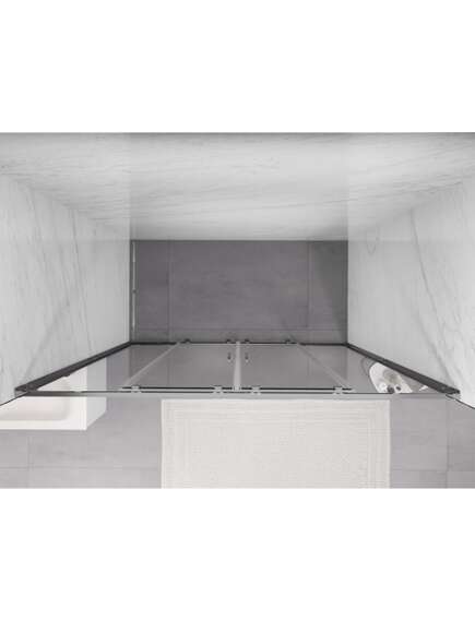 Mexen Exo drzwi prysznicowe podwójne rozsuwane 170 cm, transparent, chrom - 8152-170-000-01-00, изображение 5