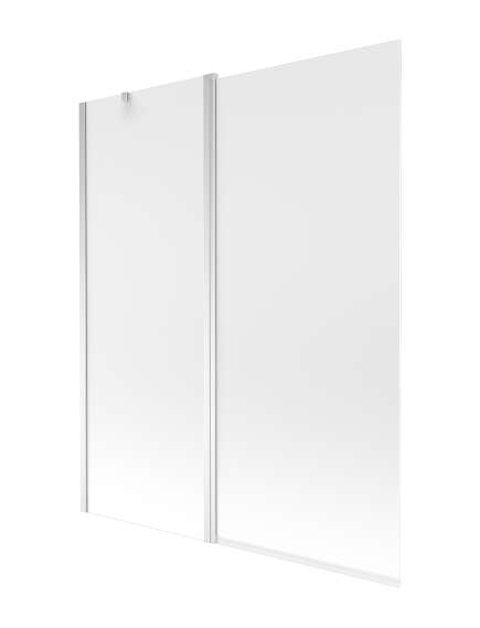 Mexen Flip parawan nawannowy 1-skrzydłowy 140 x 150 cm, szron, chrom - 894-140-101-01-30