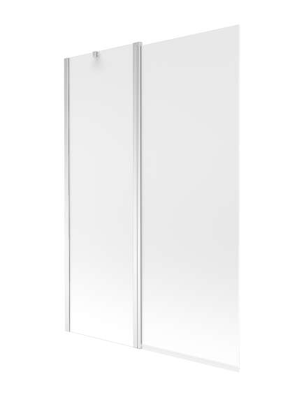 Mexen Flip parawan nawannowy 1-skrzydłowy 120 x 150 cm, szron, chrom - 894-120-101-01-30