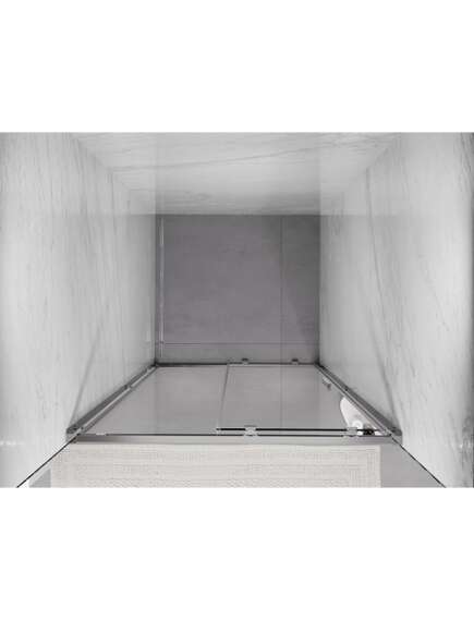 Mexen Exo drzwi prysznicowe rozsuwane 120 cm, transparent, chrom - 8151-120-000-01-00, изображение 5