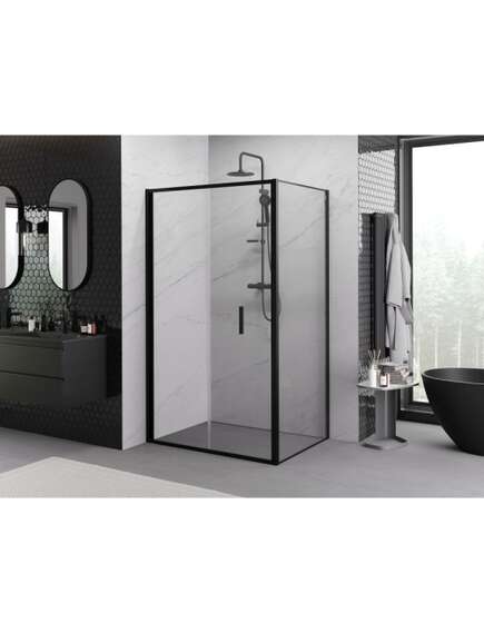 Mexen Exo kabina prysznicowa składana 70 x 95 cm, transparent, czarna - 816-070-095-70-00, 2 image