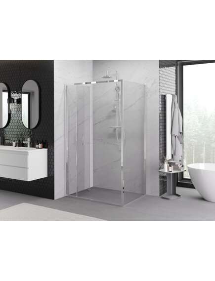 Mexen Exo kabina prysznicowa składana 100 x 90 cm, transparent, chrom - 816-100-090-01-00, 3 image