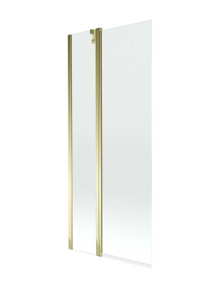 Mexen Flip parawan nawannowy 1-skrzydłowy 80 x 150 cm, transparent, złoty - 894-080-101-50-00