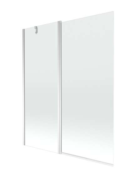 Mexen Flip parawan nawannowy 1-skrzydłowy 140 x 150 cm, transparent, chrom - 894-140-101-01-00