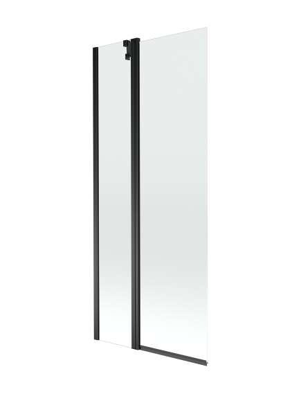 Mexen Flip parawan nawannowy 1-skrzydłowy 80 x 150 cm, transparent, czarny - 894-080-101-70-00
