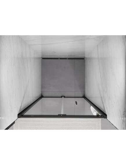 Mexen Exo drzwi prysznicowe składane 95 cm, transparent, czarne - 816-095-000-70-00, изображение 5