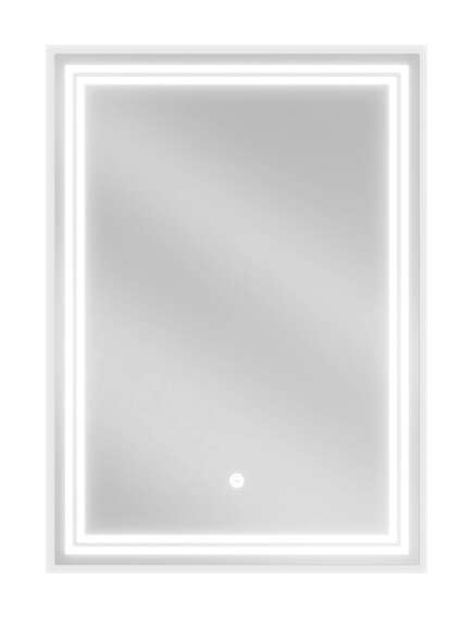 Mexen Taco lustro łazienkowe podświetlane 50 x 70 cm, LED 6000K, antypara - 9805-050-070-611-00