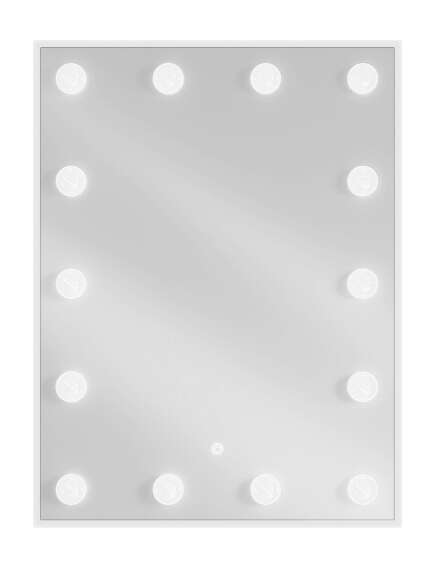 Mexen Dona lustro łazienkowe podświetlane 60 x 80 cm, LED 6000K, antypara - 9818-060-080-611-00