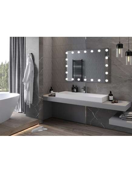 Mexen Dona lustro łazienkowe podświetlane 120 x 80 cm, LED 6000K, antypara - 9818-120-080-611-00, 3 image