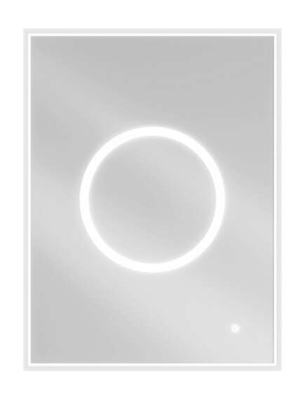 Mexen Koga lustro łazienkowe podświetlane 60 x 80 cm, LED 6000K, antypara - 9821-060-080-611-00
