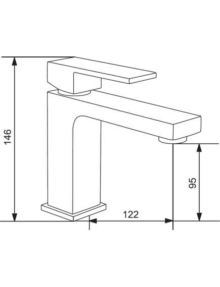 Mexen Uno DQ62 zestaw wannowy, złoty - 71403DQ62-50, 3 image