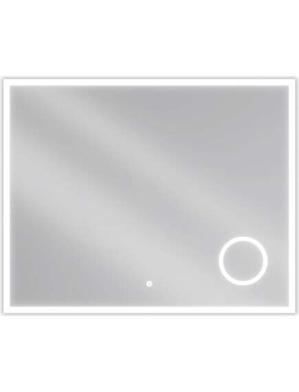 Mexen Kala lustro łazienkowe podświetlane z lusterkiem kosmetycznym 100 x 80 cm, LED 6000K, antypara - 9820-100-080-611-00