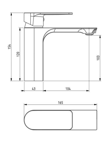 Mexen Alexa DQ40 zestaw prysznicowy, złoty - 71204DQ40-50, 2 image