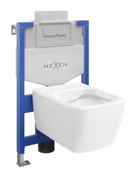 Mexen zestaw podtynkowy WC stelaż Fenix XS-U z miską WC Margo, biały - 6853342XX00