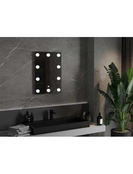 Mexen Dona lustro łazienkowe podświetlane 50 x 70 cm, LED 6000K, antypara - 9818-050-070-611-00, 2 image