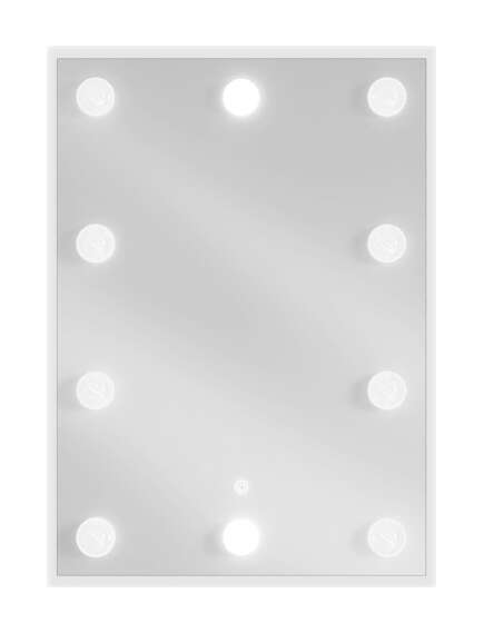 Mexen Dona lustro łazienkowe podświetlane 50 x 70 cm, LED 6000K, antypara - 9818-050-070-611-00
