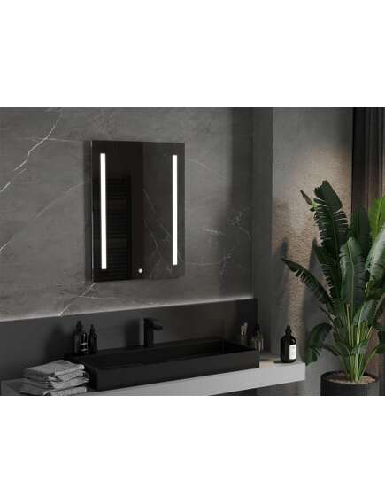 Mexen Remi lustro łazienkowe podświetlane 60 x 80 cm, LED 6000K, antypara - 9804-060-080-611-00, 2 image