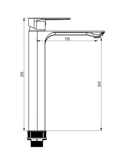 Mexen Alexa DQ62 zestaw wannowy, złoty - 71213DQ62-50, 2 image