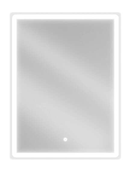 Mexen Navia lustro łazienkowe podświetlane 60 x 80 cm, LED 6000K, antypara - 9803-060-080-611-00