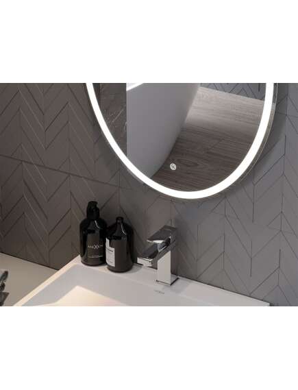 Mexen Elz lustro łazienkowe podświetlane 60 x 80 cm, LED 6000K, antypara - 9802-060-080-611-00, 5 image