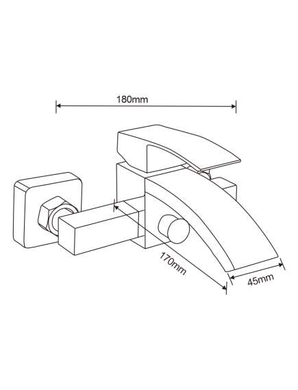 Mexen Libra DQ45 zestaw wannowy, złoty - 745113DQ45-50, 3 image