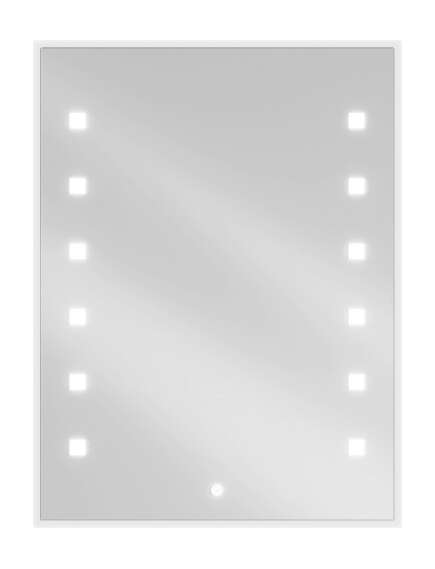 Mexen Ner lustro łazienkowe podświetlane 60 x 80 cm, LED 6000K, antypara - 9809-060-080-611-00