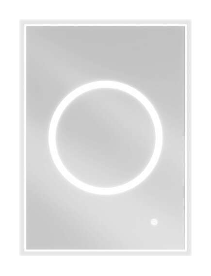Mexen Koga lustro łazienkowe podświetlane 50 x 70 cm, LED 6000K, antypara - 9821-050-070-611-00