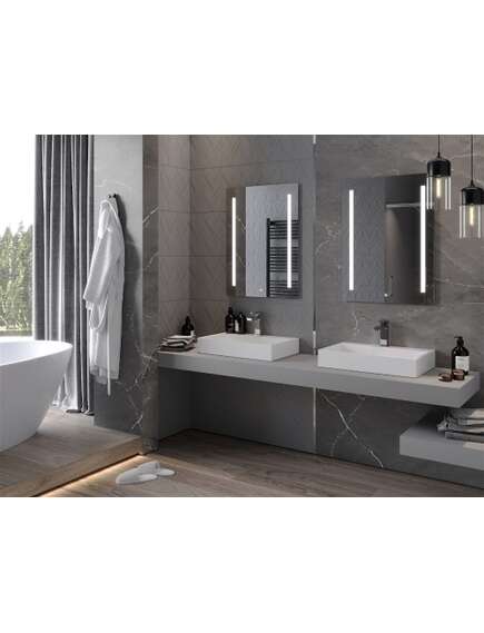 Mexen Remi lustro łazienkowe podświetlane 60 x 80 cm, LED 6000K, antypara - 9804-060-080-611-00, 3 image