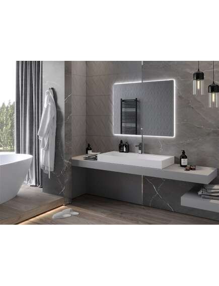 Mexen Sun lustro łazienkowe podświetlane 100 x 80 cm, LED 6000K, antypara - 9807-100-080-611-00, 3 image