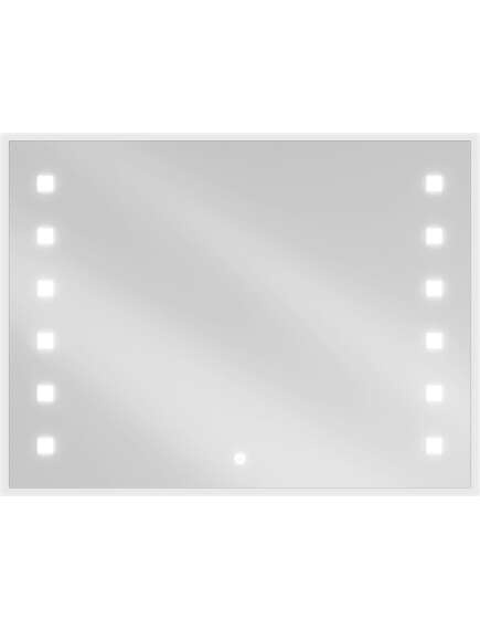 Mexen Ner lustro łazienkowe podświetlane 80 x 60 cm, LED 6000K, antypara - 9809-080-060-611-00