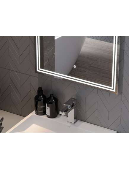 Mexen Taco lustro łazienkowe podświetlane 100 x 80 cm, LED 6000K, antypara - 9805-100-080-611-00, 5 image