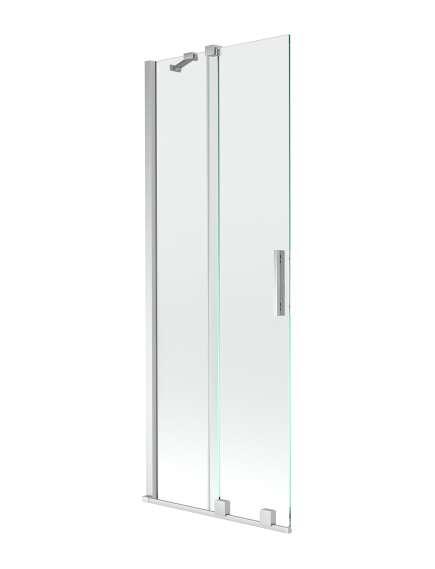 Mexen Velar parawan nawannowy 2-skrzydłowy przesuwny 70 x 150 cm, transparent, chrom - 896-070-000-01-01