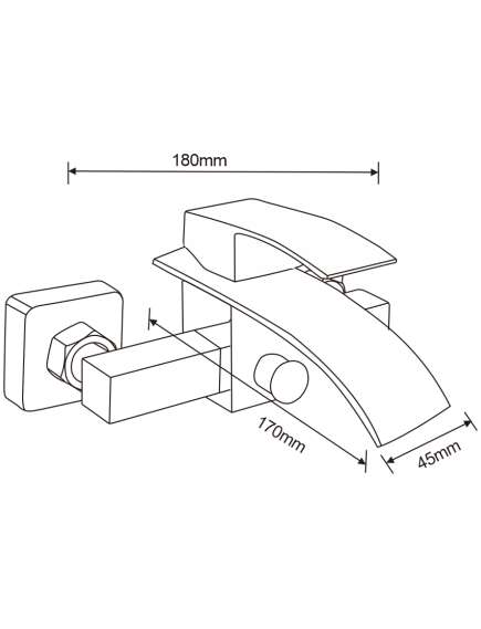 Mexen Aries DQ45 zestaw wannowy, złoty - 744813DQ45-50, 3 image